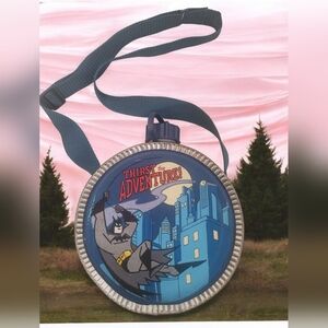 Batman vintage canteen with strap